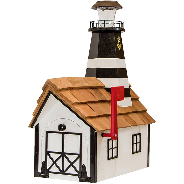 Bodie Island Solar Lighthouse Amish Mailbox