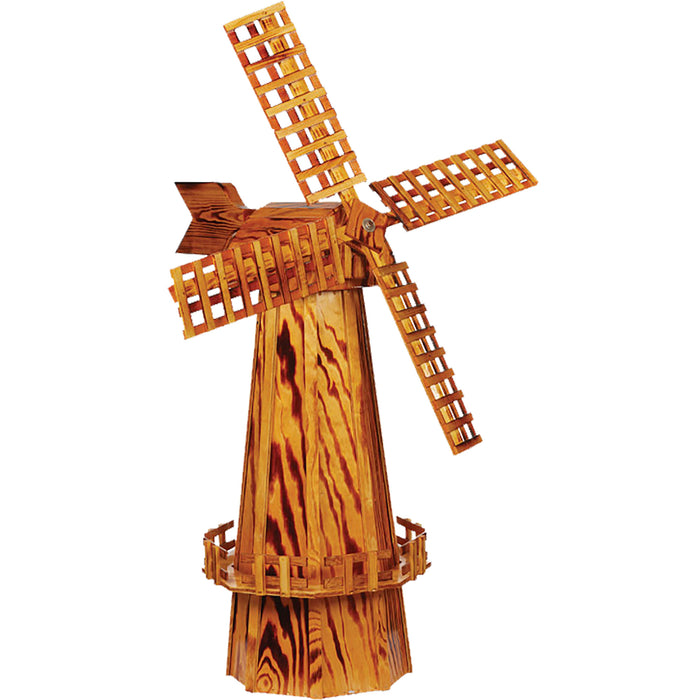 Amish Large Decorative Wooden Windmill