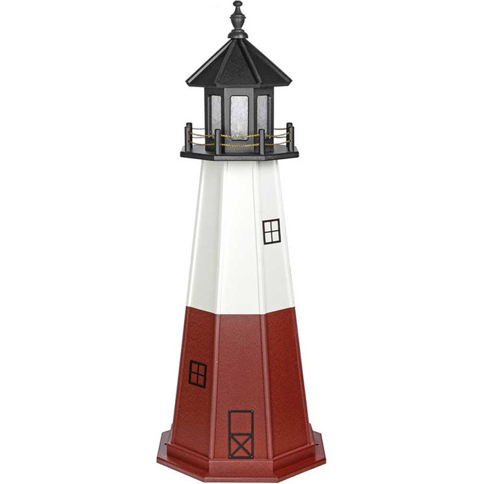 Vermillion Replica Wooden Lighthouse