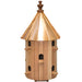 Amish 10-Hole Copper Tall Roof Cedar Condo Birdhouse
