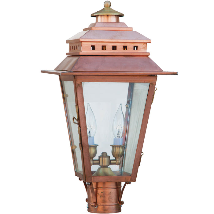 New Orleans Copper Finish Lantern